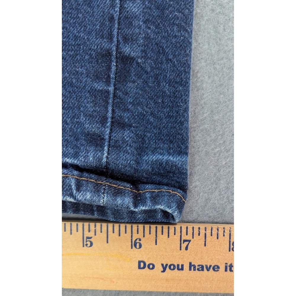Bonobos Denim On A Mission Organic Cotton Jeans Mens 31x30 Dark Wash Straight - Picture 5 of 16